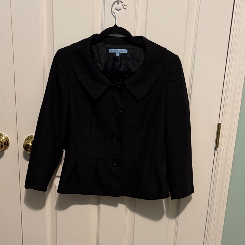 ANTONIO MELANI Elegant Black Blazer